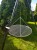 Trójnóg grill ogrodowy nad ognisko wysoki 210 ruszt nierdzewny 80 cm