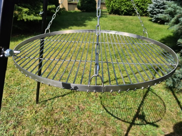 Trójnóg grill ogrodowy palenisko i ruszt 60 cm