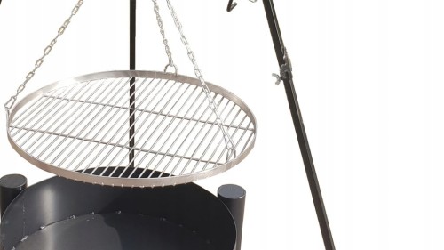 GRILL TRÓJNÓG OGRODOWY RUSZT NIERDZEWNY 60 PREMIUM