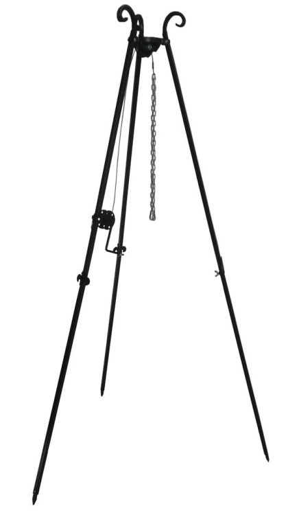 GRILL TRÓJNÓG OGRODOWY RUSZT NIERDZEWNY 60 PREMIUM